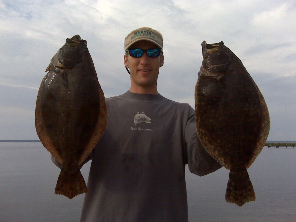 Flounder Charters FishIBX Eastern NC Fishing Guide