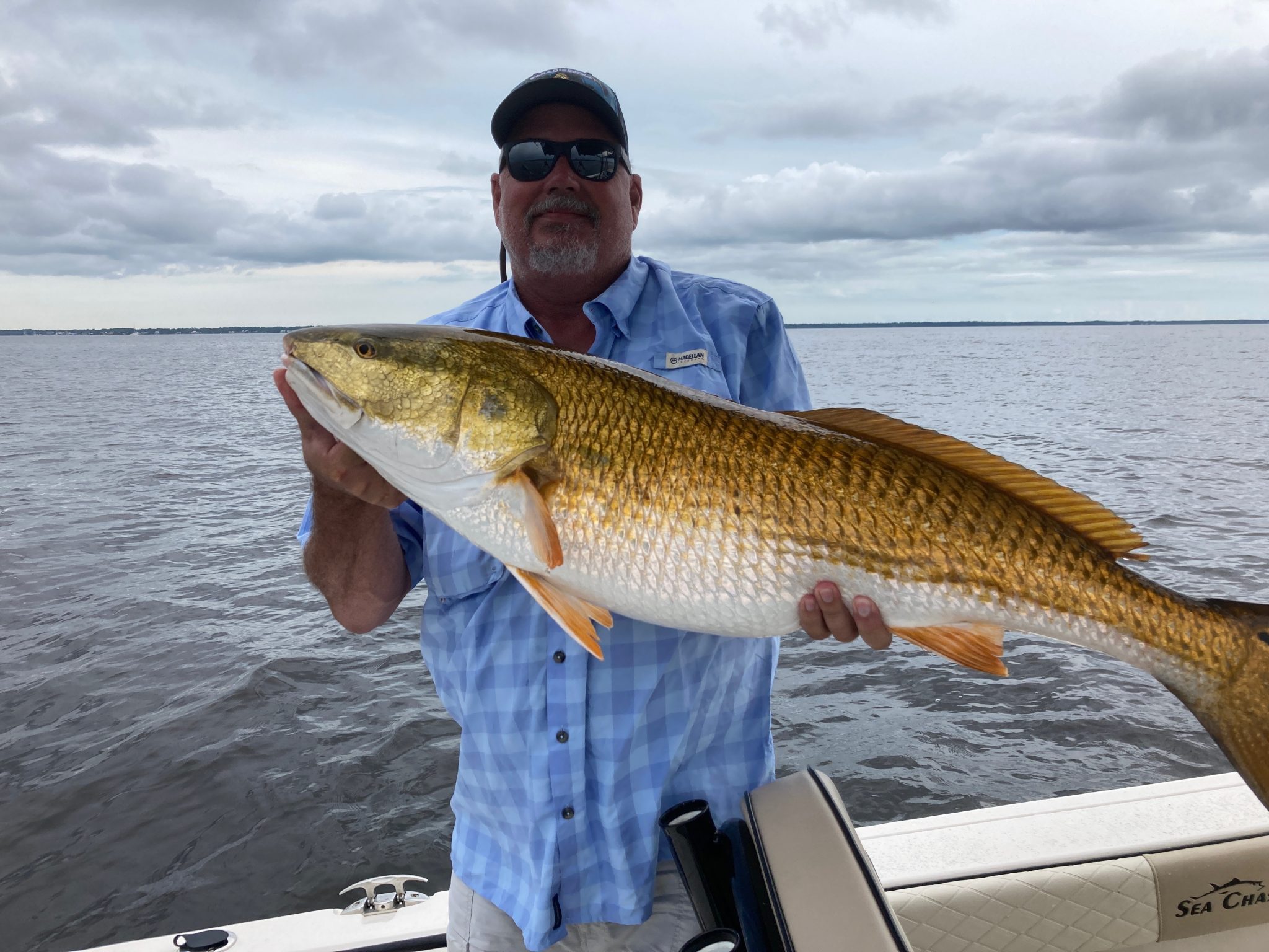 Casting For Red Drum, NC Inner Banks Eastern NC Fishing Guide