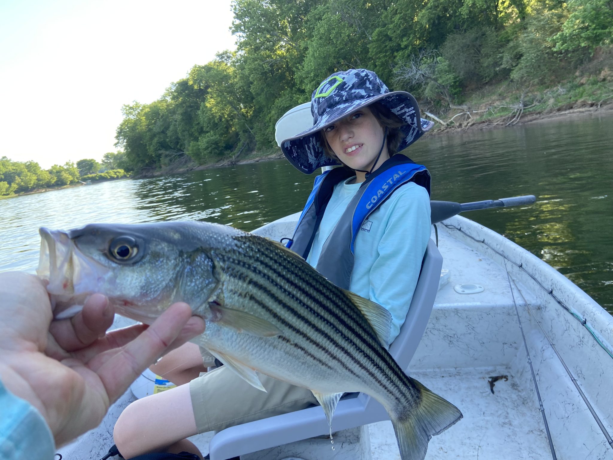 Weldon Stripers Post Spawn Eastern NC Fishing Guide